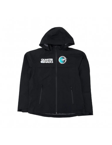 Quartersnacks Let's Get It Shell Jacket Black en ligne des produits 