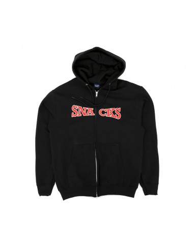 Quartersnacks SNACKS Full Zip Hoodie Black acheter en ligne