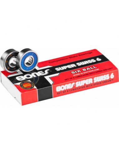 Bones Super Swiss 6 Ball Bearings Venez découvrir notre 