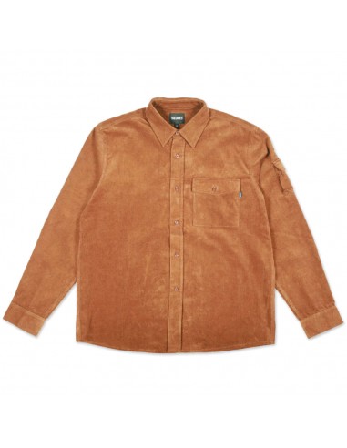 Theories Winston Corduroy Utility Shirt Rum le des métaux précieux