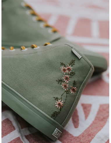 Sage Floral High Top Livraison rapide