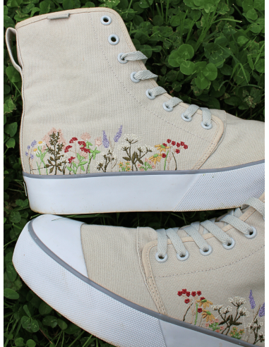 Wildflower Wanderer Platform High Top pas cheres