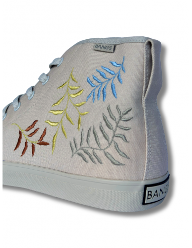 Bright Fern High Top brillant des détails fins