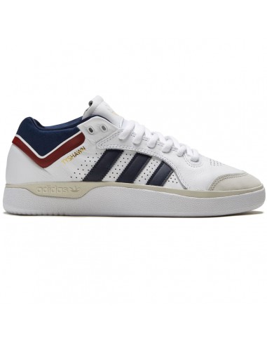 Adidas Tyshawn White/Navy pas cher chine