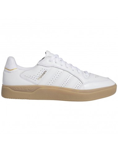 Adidas Tyshawn Low White/White/Gum Paris Déstockage Promo