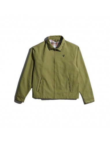 SexHippies Welder's Stitch Harrington Jacket Olive/Black livraison et retour toujours gratuits