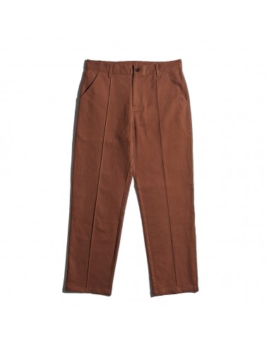 SexHippies Stitched Crease Work Pant Chestnut Véritable concentré