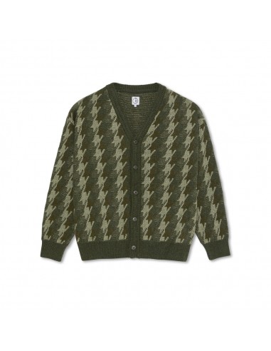 Polar Skate Co. Louis Cardigan Houndstooth (Green) suggérées chez