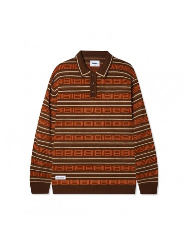 Butter Goods Windsor Knitted Sweater Brown/Tan 50% de réduction en Octobre 2024