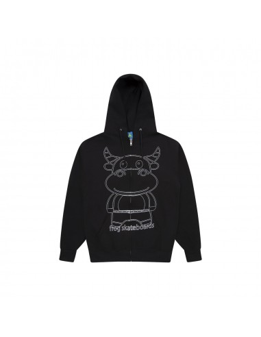 Frog Totally Awesome Zip Hoodie Black À commander