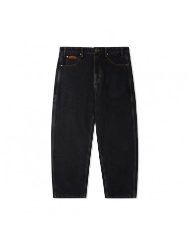 Butter Goods Baggy Denim Jeans Washed Black Venez acheter