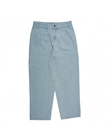 Theories Belvedere Pleated Denim Trousers Lightwash Blue acheter en ligne