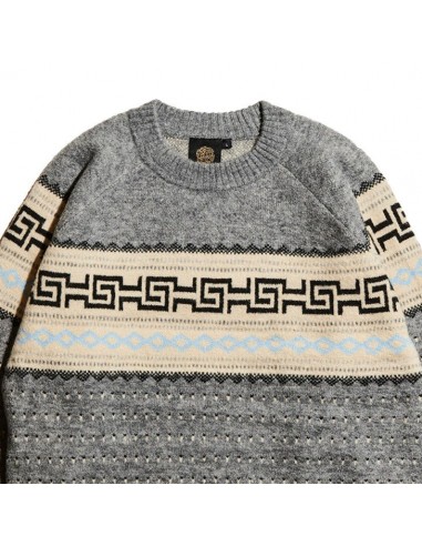 SexHippies Fair Isle Sweater Medium Grey/Black shop