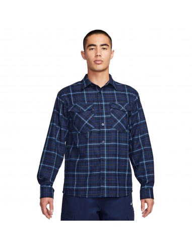 Nike SB Flannel Shirt Midnight Navy Les magasins à Paris