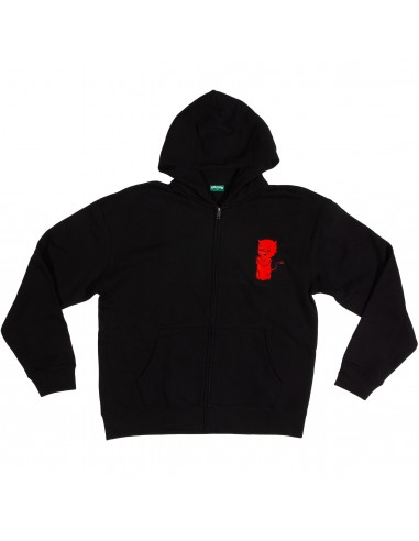 Orchard Thoughts & Prayers Heavy Zip Hoodie Black Les êtres humains sont 