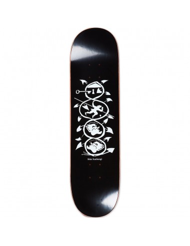 Polar Skate Co Shin Sanbongi Spiral of Life Deck Black 8.25 une grave pollution 