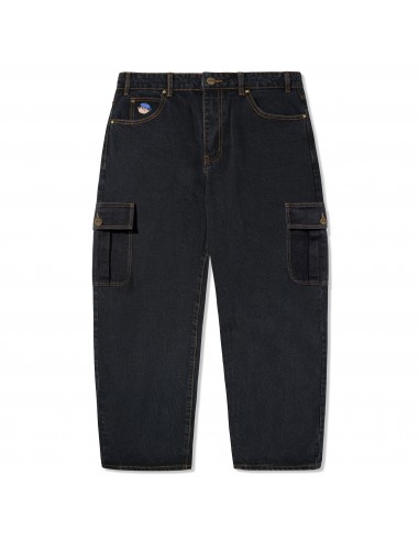 Butter Goods Santosuosso Cargo Denim Jeans Washed Black pas cher