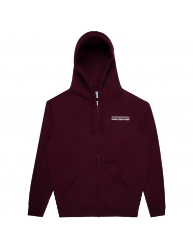 Sci-Fi Fantasy Design Trends Zip Hoodie Maroon de la marque