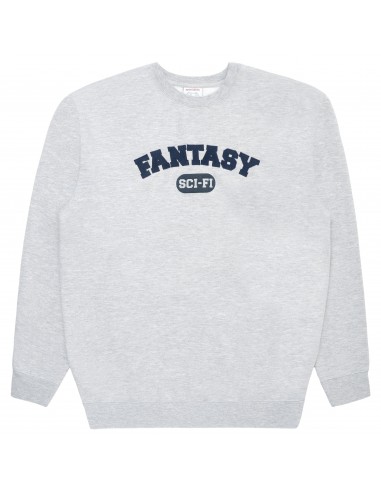 Sci-Fi Fantasy Sci-Fi U Crewneck Sweatshirt Heather Grey Paris Déstockage Promo