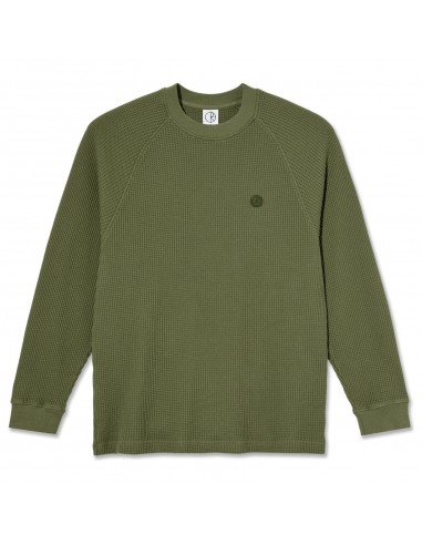 Polar Skate Co. Dan LS Knit Tee Army store