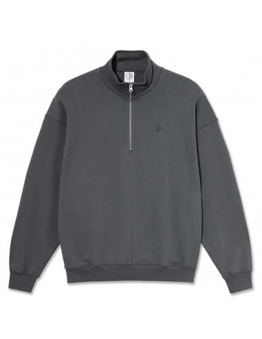 Polar Skate Co. Frank Half Zip Sweatshirt Graphite acheter