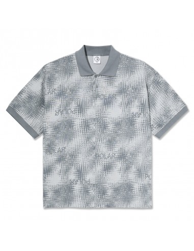 Polar Skate Co. Surf Polo Shirt Scribble Silver Vous souhaitez 