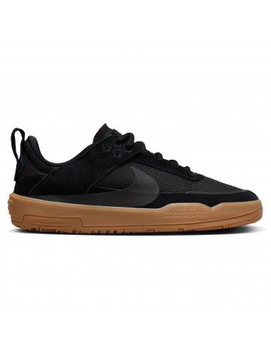 Nike SB Day One Kids Skate Shoe Black/Gum/Light Brown basket pas cher