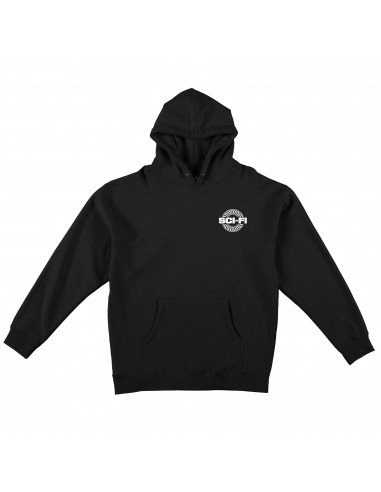 Spitfire x Sci-Fi Fantasy Silence Hoodie Black meilleur choix