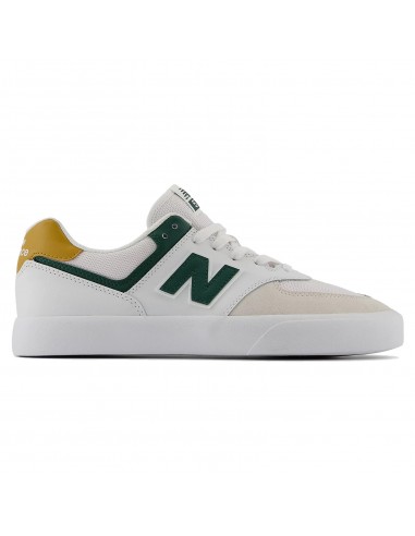 New Balance Numeric NM574VRP Wide White/Forest 2E Width prix