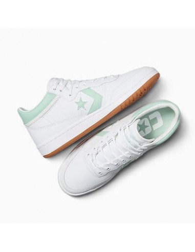 Converse CONS Fastbreak Pro Mid White/Sticky Aloe la colonne vertébrale