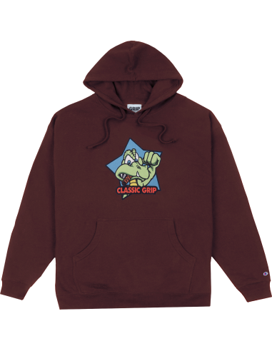 Classic Grip Cool Gator Hoodie Burgundy ouvre sa boutique