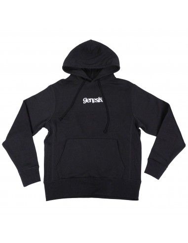 Genesis Text Hoodie Black Livraison rapide