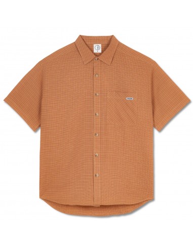 Polar Skate Co Mitchell SS Shirt Rust Amélioration de cerveau avec