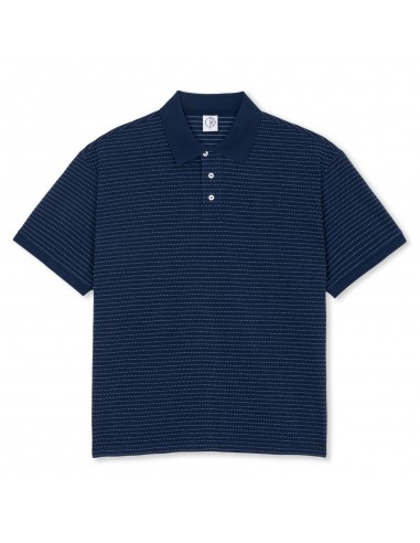 Polar Skate Co Surf Polo Dots Dark Blue en linge