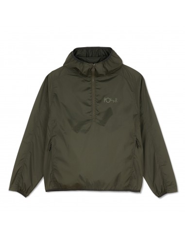 Polar Skate Co Packable Anorak Jacket Dirty Black outlet