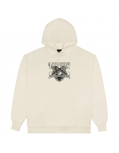 Thrasher x Antihero Eaglegram Hooded Sweatshirt Sand chez Cornerstreet bien 