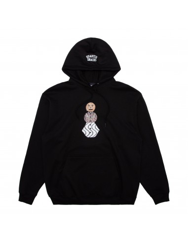 Quartersnacks Snackman Hooded Sweatshirt Black Paris Déstockage Promo