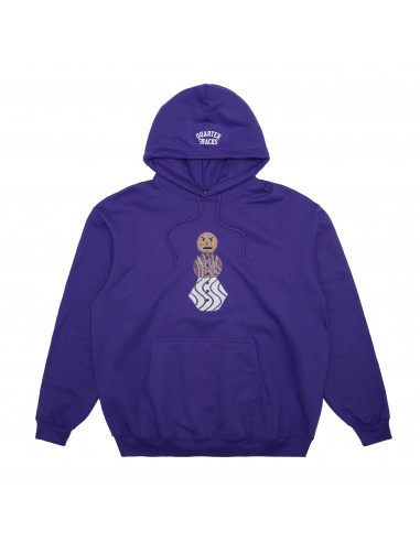 Quartersnacks Snackman Hooded Sweatshirt Purple meilleur choix