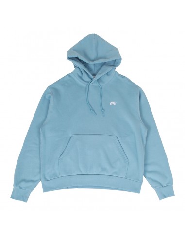 Nike SB Essential Logo Pullover Hoodie Denim Turquoise White Venez acheter