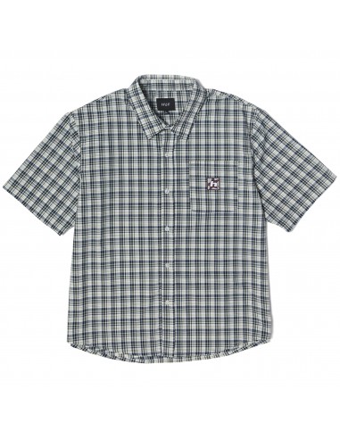 Huf H Star Plaid Shirt Linen sur le site 