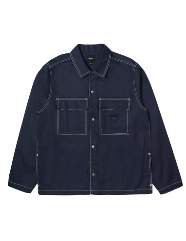 Huf Mason Shacket Navy pour bénéficier 