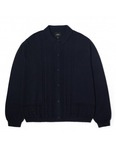 Huf Towner LS Knit Top Navy commande en ligne