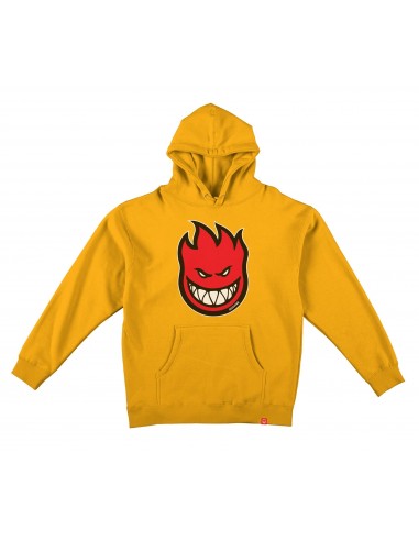 Spitfire Bighead Fill Hooded Sweatshirt Gold/Red en ligne