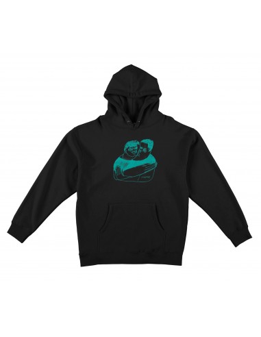 There Stuck Hooded Sweatshirt Black/Green prix pour 