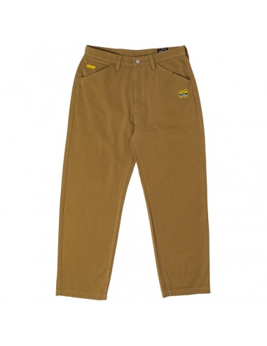 Krooked Eyes Twill Pant Khaki pas cher