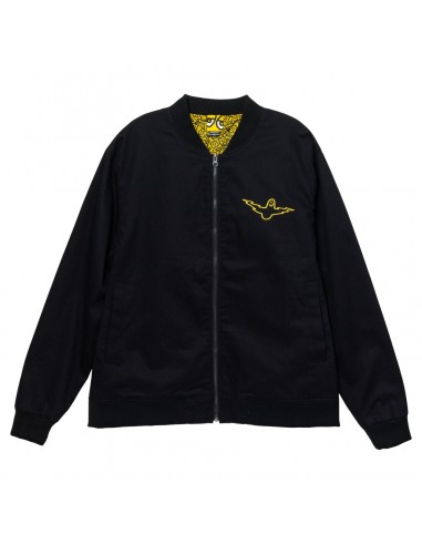 Krooked Bird Lightening Jacket Black JUSQU'A -70%! 