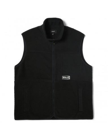 Huf Sonoma High Pile Vest Black À commander