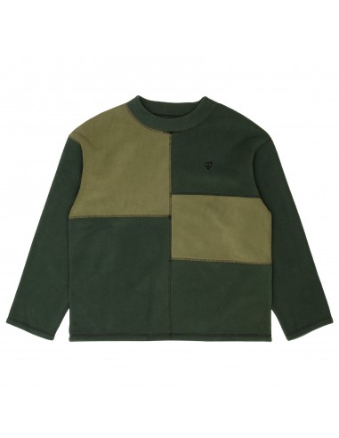 Sexhippies Box Fleece Mock Neck Green d'Europe débarque