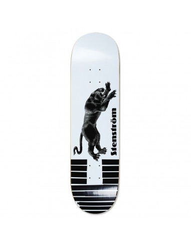 Polar Skate Co. David Stenström Tape and Panther White Deck 8.5" Short les ligaments