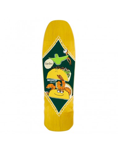 Krooked Barbee Shrimp Taco Shaped Deck 9.3" Le MVP de beaucoup